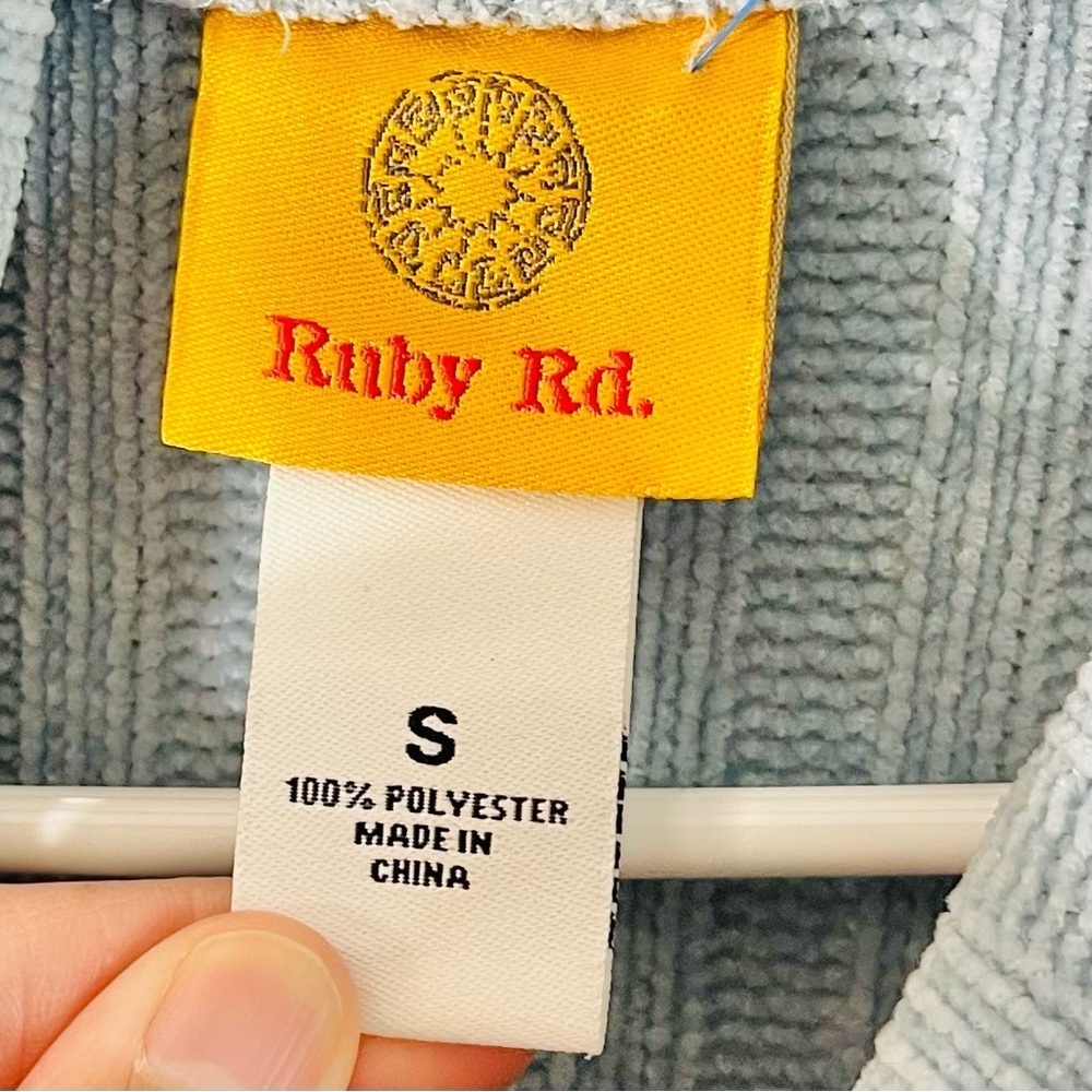 Ruby Rd Cowl Neck Ribbed Texture Pullover Sweater… - image 3